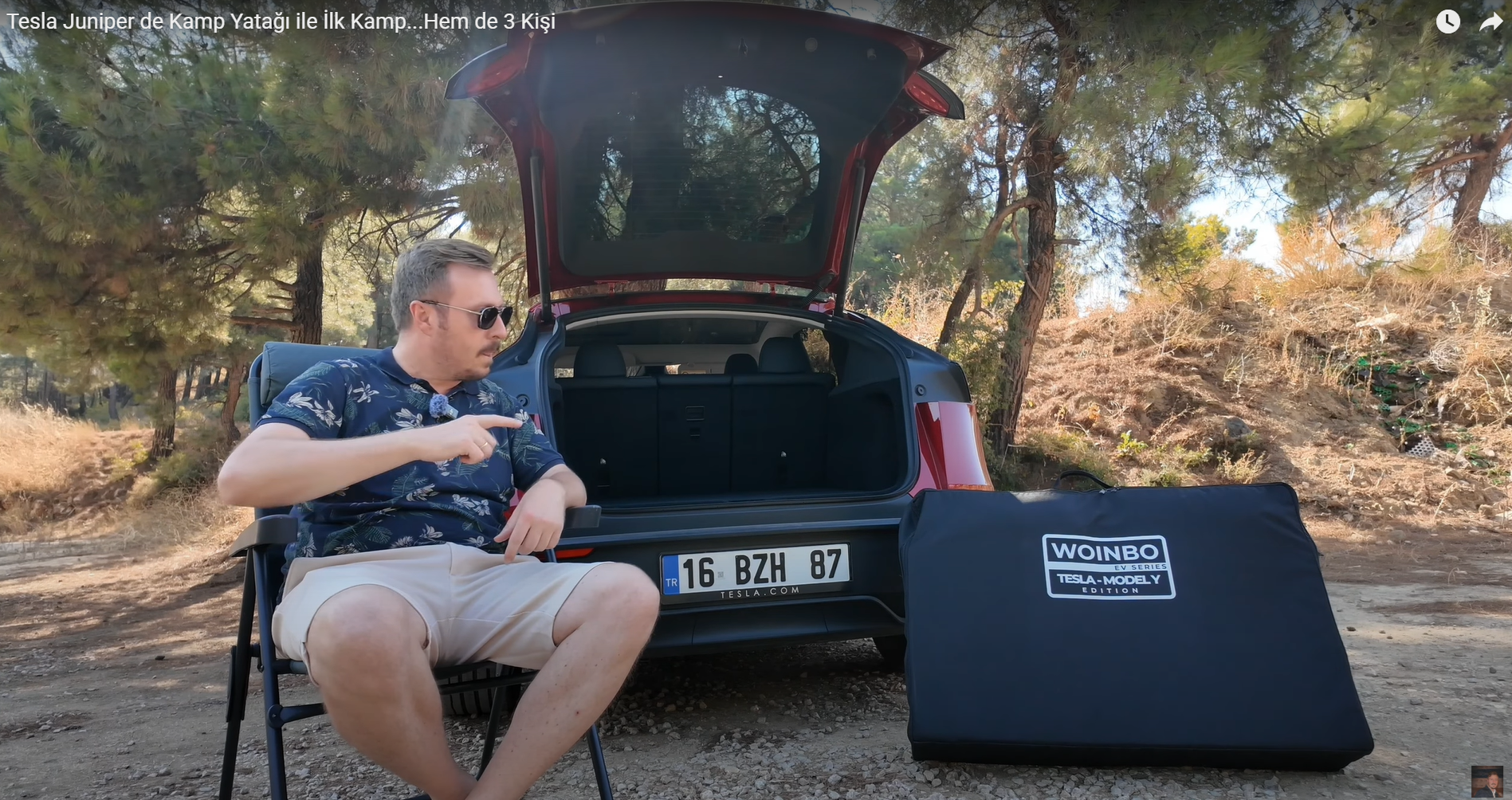 TESLA MODELY JUNIPER KAMP  YATAĞI İNCELEME