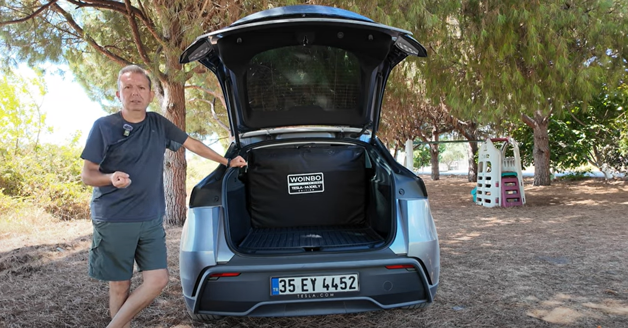 TESLA MODEL Y KAMP YATAĞI İNCELEME - ELEKTRİKLİYLE YOLLARDA EROL YILMAZ