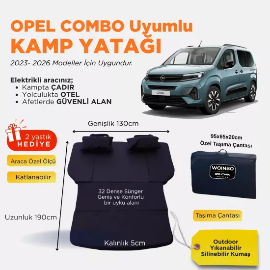 Woinbo Kamp Yatağı – Opel Combo (2023-2026)