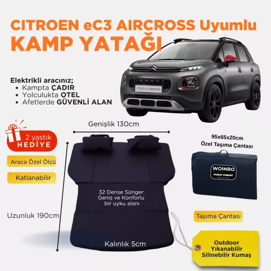 Woinbo Kamp Yatağı – Citroen eC3 Aircross Uyumlu